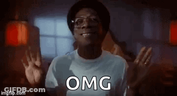 Man Wearing Glasses And Hat Saying Omg GIF