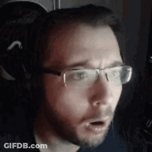 Man Wearing Glasses And Headphones GIF