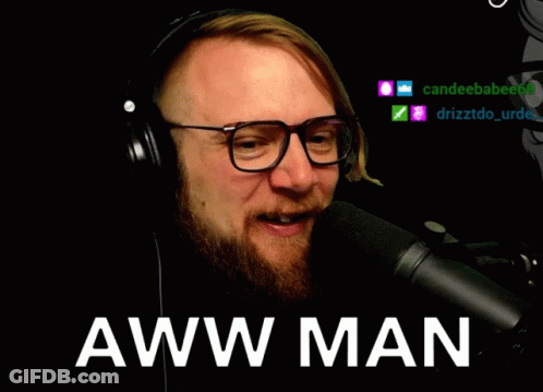 Man Wearing Glasses And Headphones Talking Into Microphone GIF
