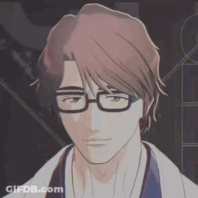 Man Wearing Glasses And Kimono GIF