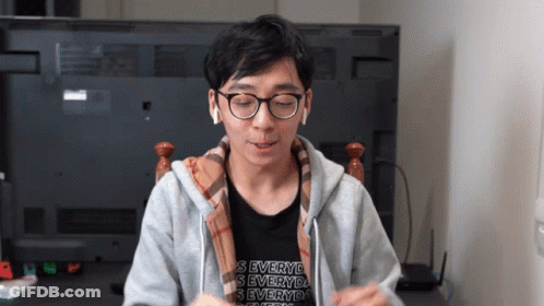Man Wearing Glasses And S Everyd Shirt GIF