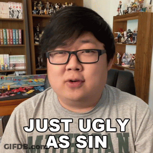 Man Wearing Glasses And Ugly Shirt GIF