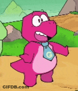 Man Wearing Glasses Holding Purple Easter Egg GIF