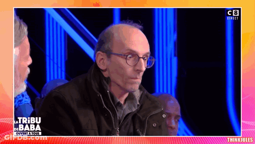 Man Wearing Glasses On L' Tribu Baba GIF