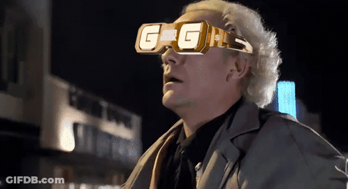 Man Wearing Glasses Saying GG GIF