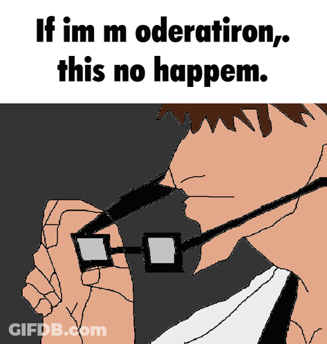 Man Wearing Glasses Saying If Im M Oderatiron GIF