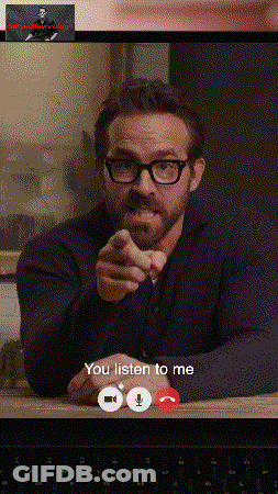 Man Wearing Glasses Saying Listen To Me GIF