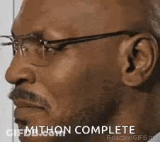 Man Wearing Glasses With Mithon Complete GIF