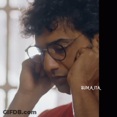 Man Wearing Glasses With Suma Ita On Arm GIF