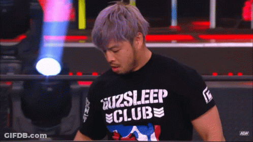 Man Wearing Go2Sleep Club Shirt GIF