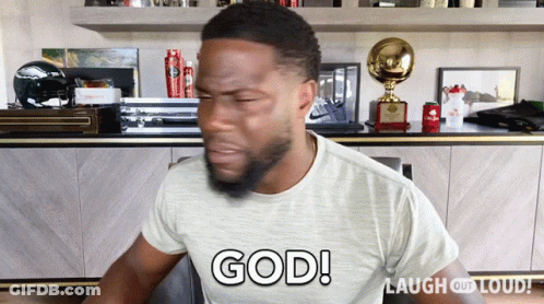 Man Wearing God Shirt GIF