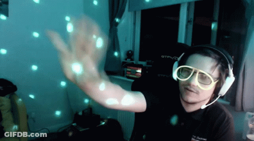 Man Wearing Goggles And Headphones GIF