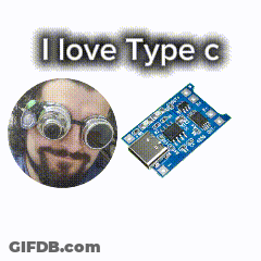 Man Wearing Goggles I Love Type C GIF