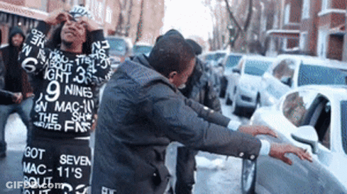 Man Wearing Got Seven Mac 11S Sweatshirt GIF