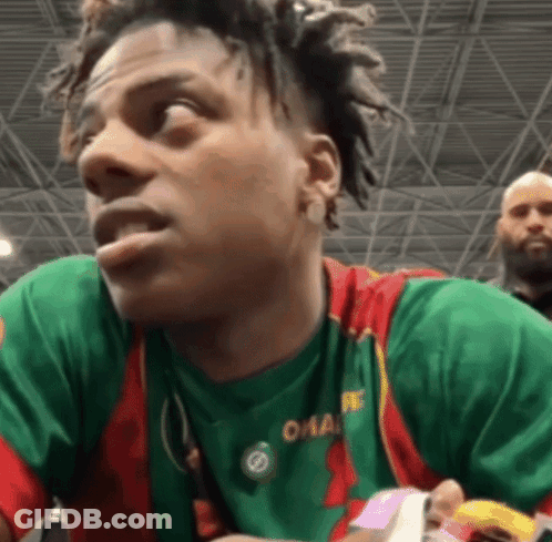 Man Wearing Green And Red Oma Shirt GIF