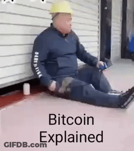 Man Wearing Hard Hat Sitting On Ground With Legs Crossed And Water Bottle GIF