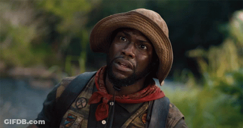 Man Wearing Hat And Bandana With Camp Patch GIF