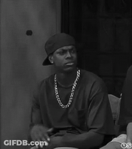Man Wearing Hat And Chain GIF