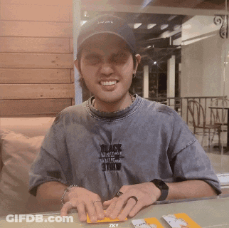 Man Wearing Hat And Zicky T-Shirt GIF