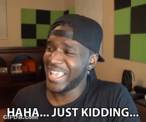 Man Wearing Hat Making Funny Face GIF