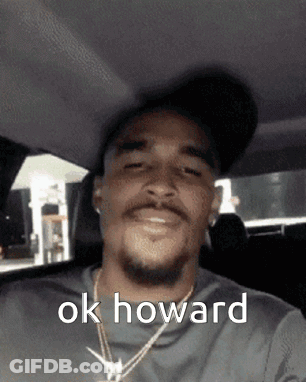 Man Wearing Hat Necklace In Car Ok Howard GIF
