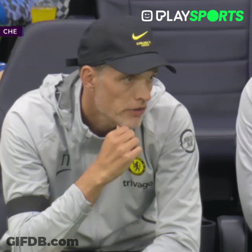 Man Wearing Hat Saying Chelsea Fc GIF
