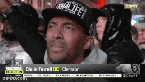 Man Wearing Hat Saying Rnalife GIF
