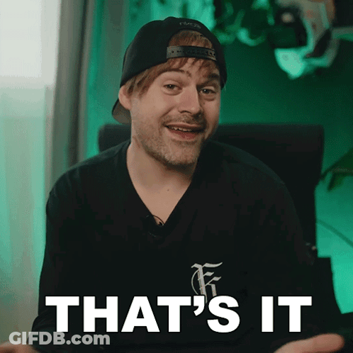 Man Wearing Hat Saying S It GIF