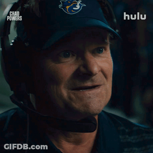 Man Wearing Hat Saying Something Weird GIF