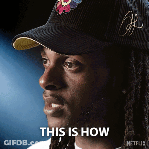 Man Wearing Hat Saying This Is How GIF