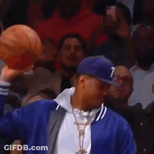 Man Wearing Hat With Number 7 GIF