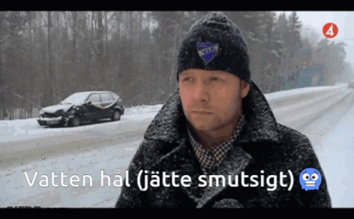 Man Wearing Hat With NVK Logo GIF