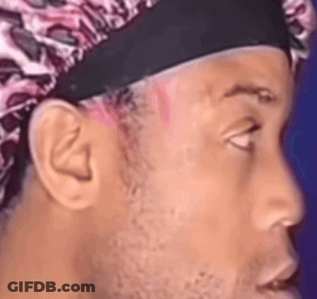 Man Wearing Headband And Surgical Cap GIF
