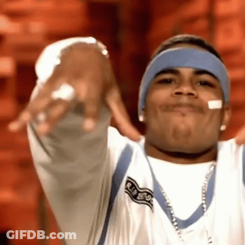 Man Wearing Headband Making Funny Face GIF
