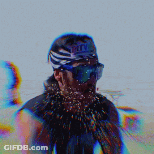 Man Wearing Headband Saying Pity GIF