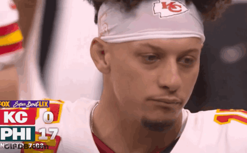 Man Wearing Headband With KC Logo GIF