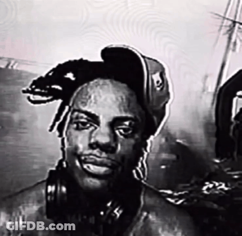 Man Wearing Headphones GIF