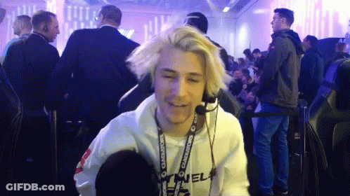 Man Wearing Headphones And Camel Lanyard GIF