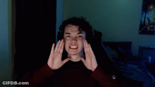 Man Wearing Headphones And Chris Shirt GIF