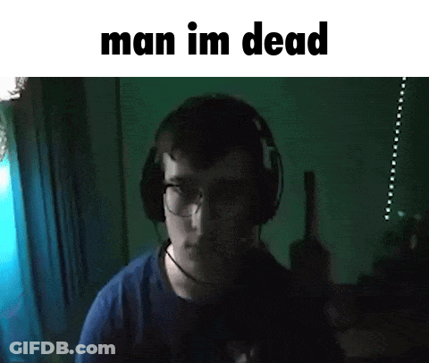 Man Wearing Headphones And Glasses Holding Gun GIF