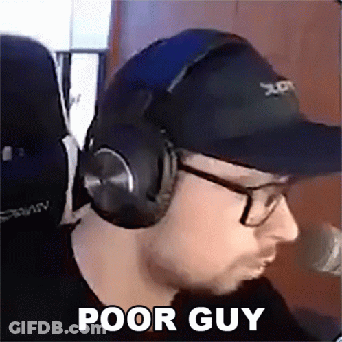 Man Wearing Headphones And Hat Sitting GIF