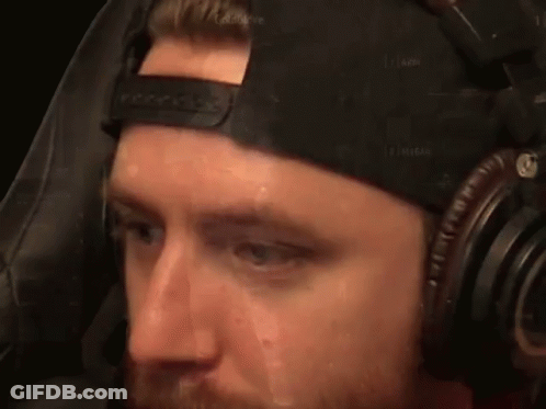 Man Wearing Headphones And Hat GIF