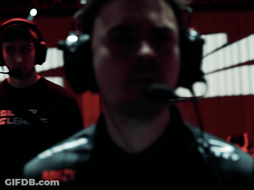 Man Wearing Headphones And Microphone GIF