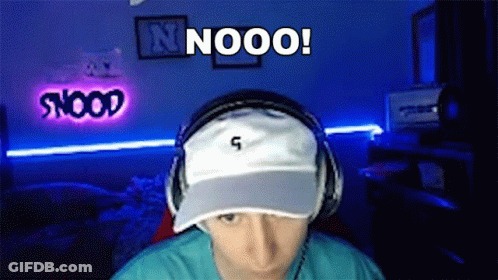 Man Wearing Headphones And White Hat With S GIF