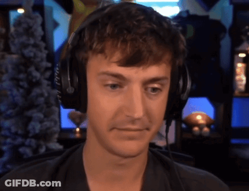 Man Wearing Headphones Looking At Camera GIF