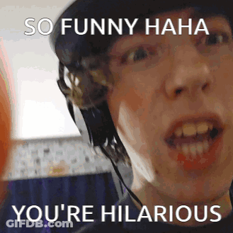 Man Wearing Headphones Making Funny Face GIF