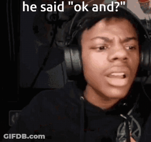 Man Wearing Headphones Making Funny Face GIF