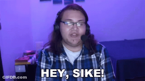 Man Wearing Headphones Saying Hey Sike GIF