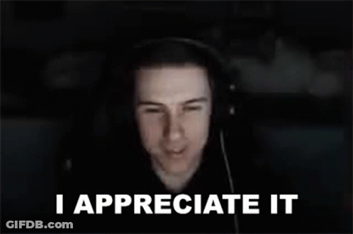 Man Wearing Headphones Saying I Appreciate It GIF