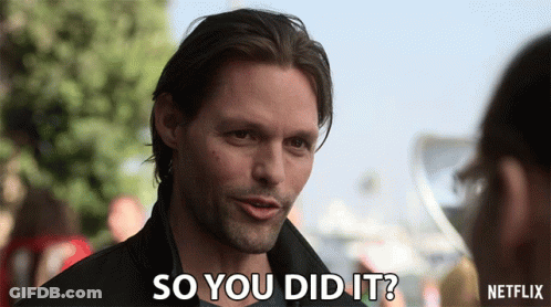 Man Wearing Headphones Saying Ive Done It GIF
